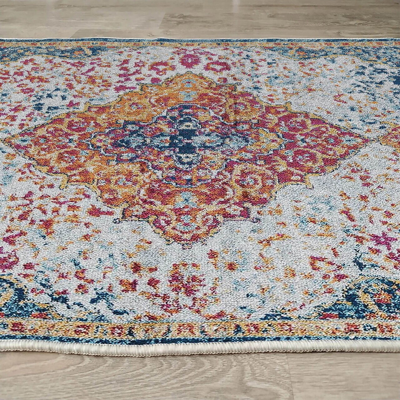 Covor, Woopamuk175, 160x230 cm, Bumbac/Poliester, Multicolor - view 5