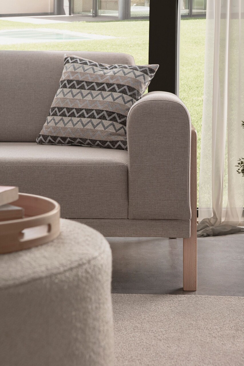 Coltar, Atelier del Sofa, 752EST1353, Lemn de carpen;PAL, Crem - view 9