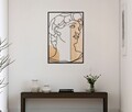 Decoratiune de perete David -B, Mauro Ferretti, 55x80 cm, MDF, multicolor