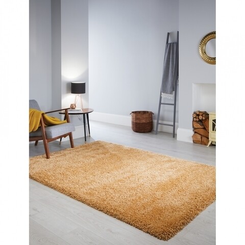Covor Athena, Decorino, 120x170 cm, polipropilena, galben