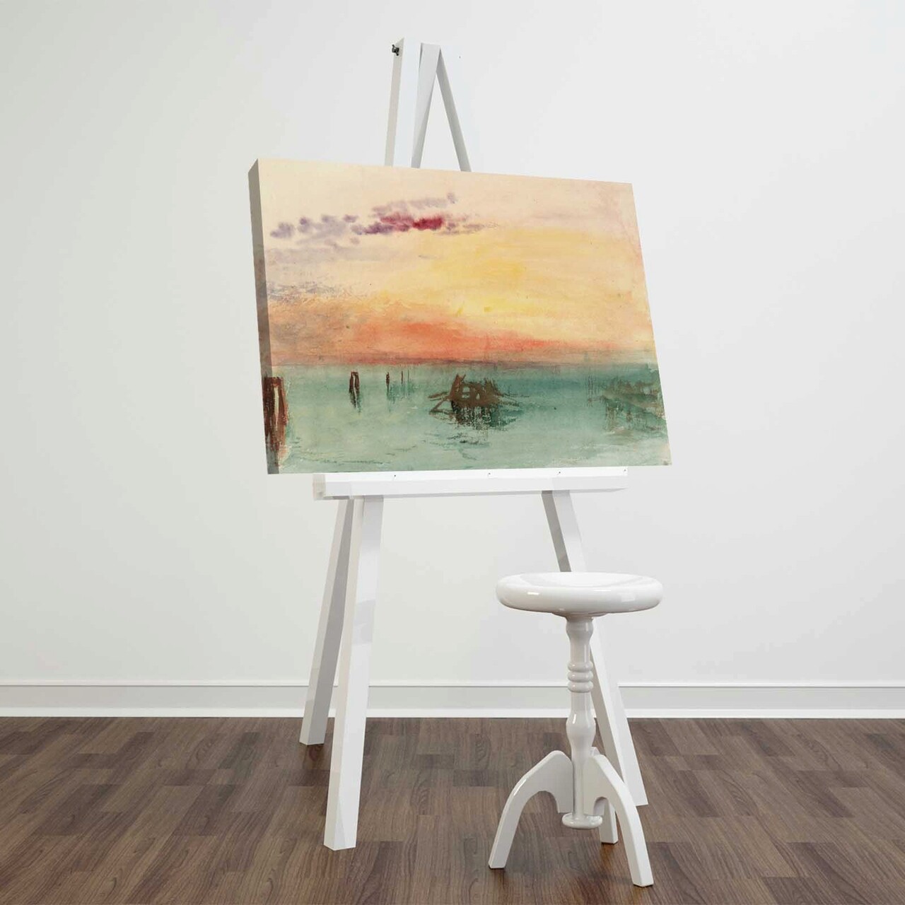 Tablou decorativ, FAMOUSART-056, Canvas, Dimensiune: 45 x 70 cm, Multicolor - 1 | YEO