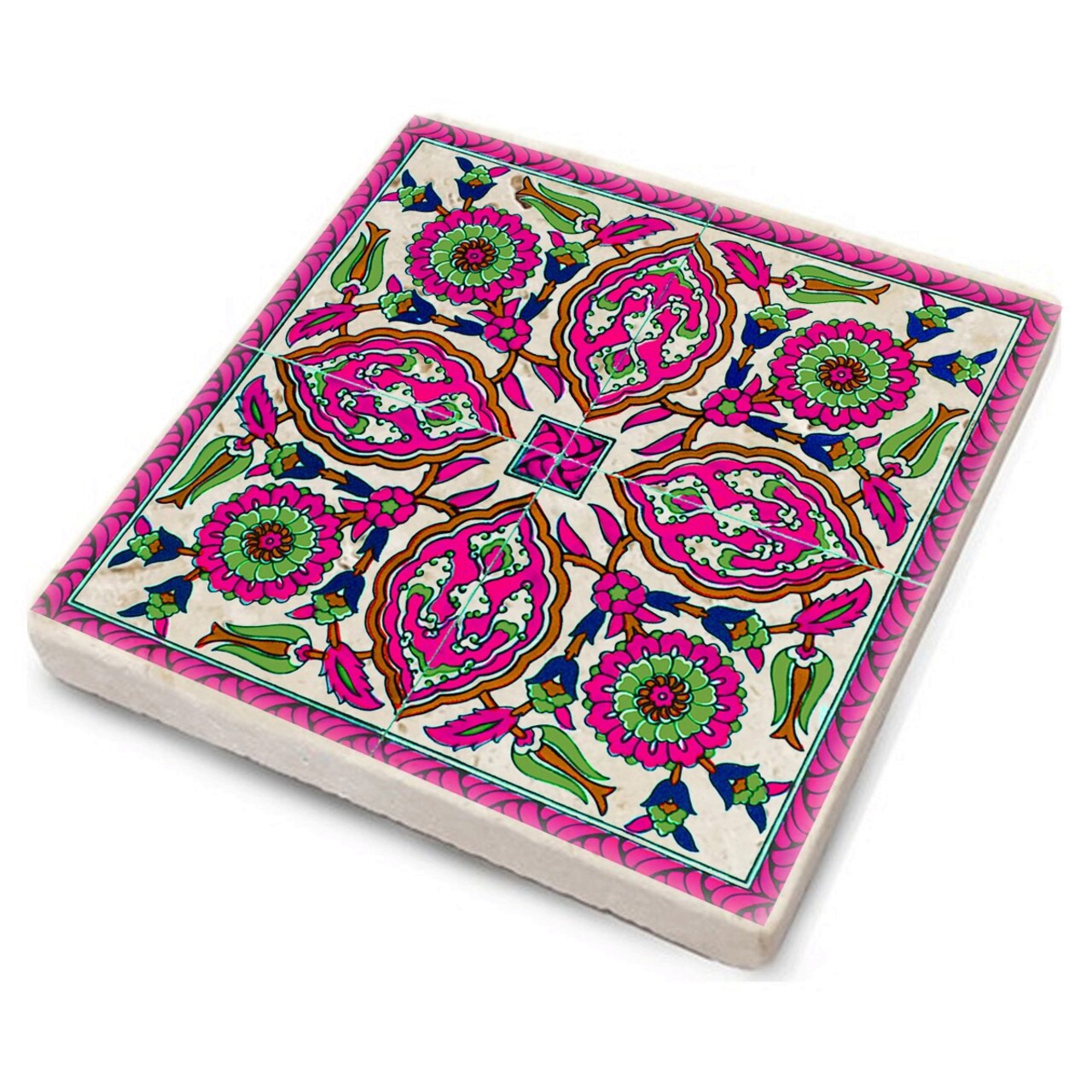 Set suporturi de pahare, Hermia, 366TYR1190, Multicolor - view 2