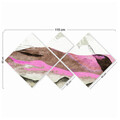 Set 4 tablouri decorative, 4MDF576932, MDF, Imprimat UV, Multicolor
