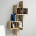 Raft pentru perete Keno, Puqa Design, 78,6x20x125 cm, safir