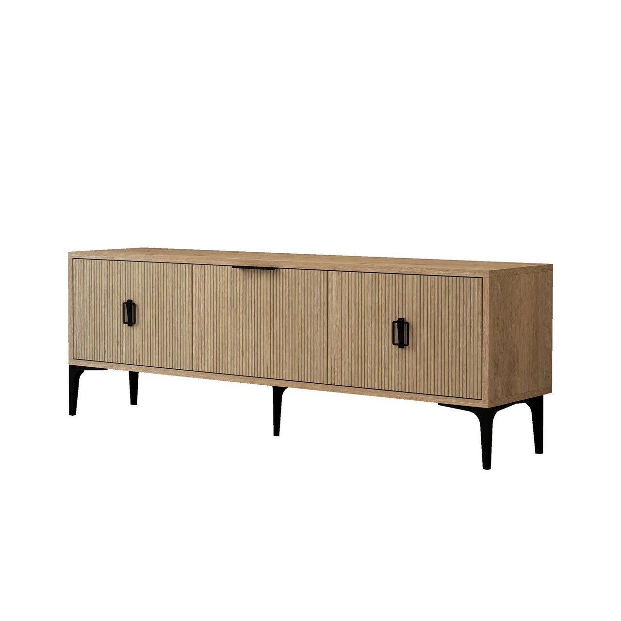 Comoda TV, Hanah Home, 3503 Neva, 150x49.5x35 cm, PAL, Maro - view 5