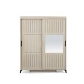 Dulap pentru haine, Comforty, Pasific Home Fuga, 190x216x60 cm, Stejar
