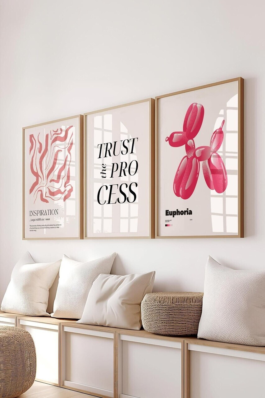 Set de pictură decorativă, Ç-300360, Sticla PVC, Multicolor — imaginea 2