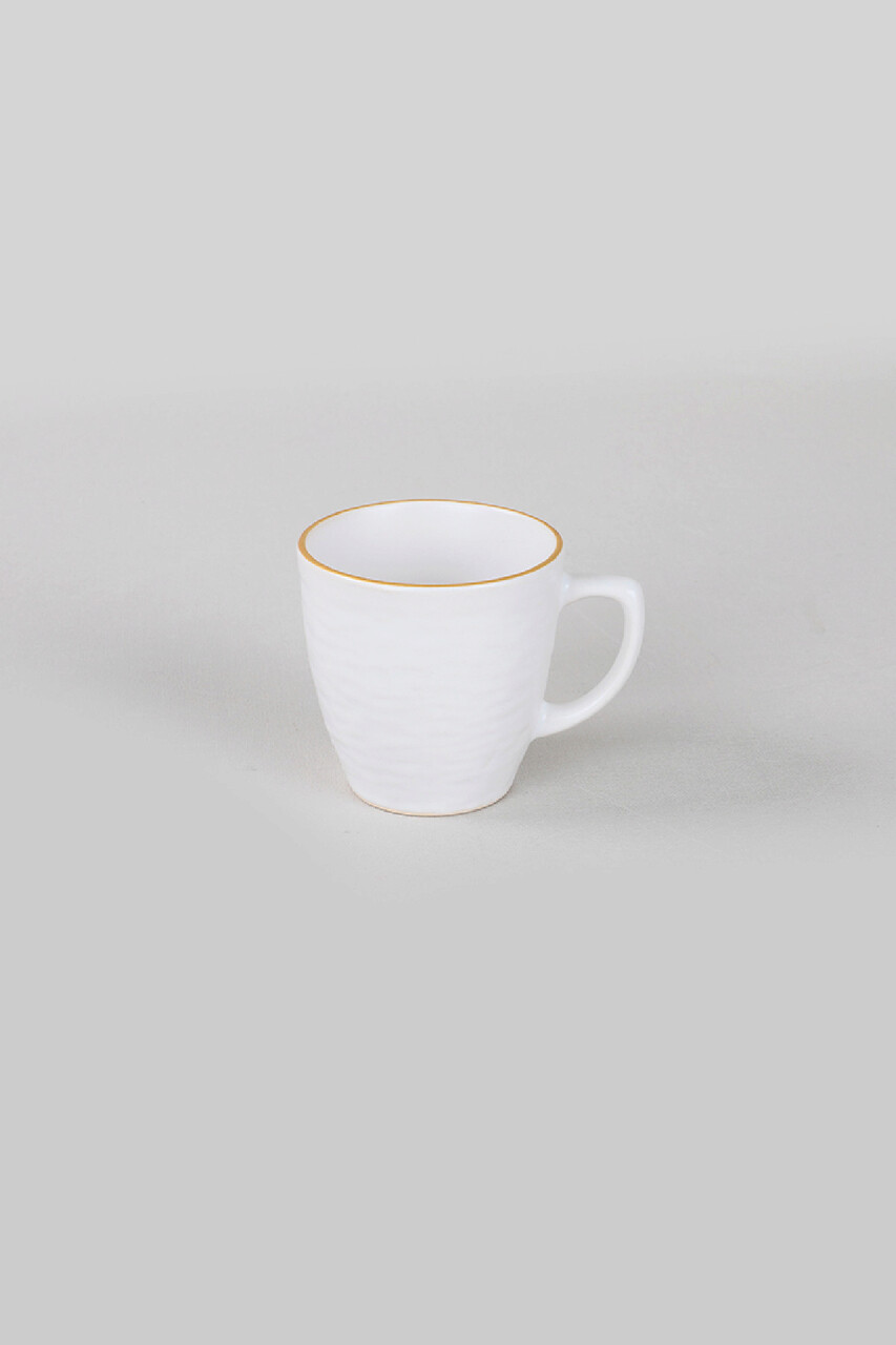 Set cesti de cafea, Keramika, 275KRM1198, Ceramica, Alb