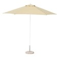 Umbrela pentru gradina/terasa Delfi, Bizzotto, Ø270 cm, stalp Ø38 mm, otel/poliester, bej