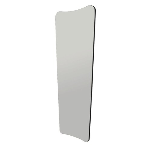 Oglinda Cheval, Siam, Vitros, 55x150x2.2 cm, MDF , Transparent/Negru