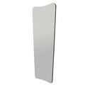 Oglinda Cheval, Siam, Vitros, 55x150x2.2 cm, MDF , Transparent/Negru