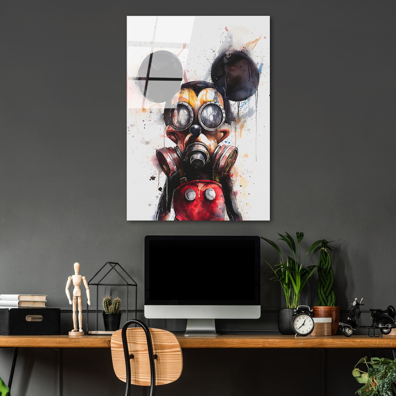 Tablou decorativ, UV-1213, 70 x 100 cm, Multicolor - view 2