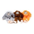 Jucarie de plus pentru caini Monkey S, Gloria, 19 x 6 x 21 cm, poliester, portocaliu