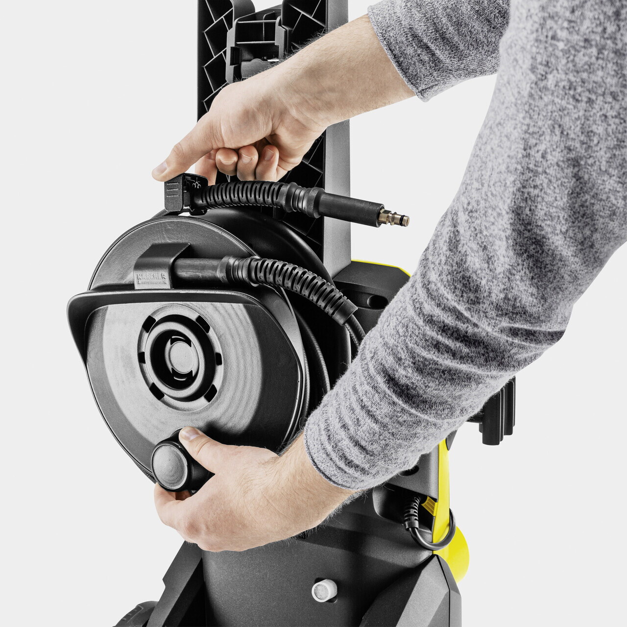 Aparat de spalat cu presiune K 4 WCM Premium, Karcher, galben — imaginea 4