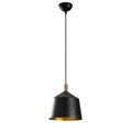 Lustra, Opviq, 892OPV1518, Metal, Negru / Auriu / Antic