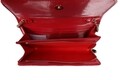 Geanta Juicy Couture 153, 23x5x12 cm, piele ecologica, rosu claret