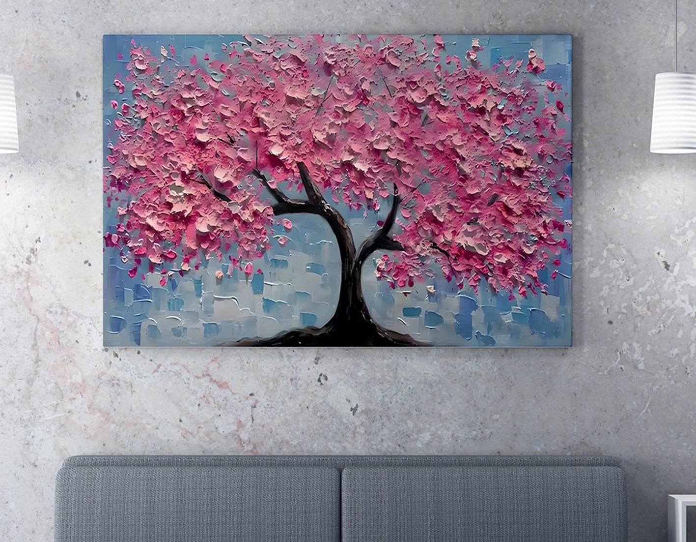 Tablou decorativ, WY346 (50 x 70), Amestec bumbac, Canvas imprimat, Multicolor