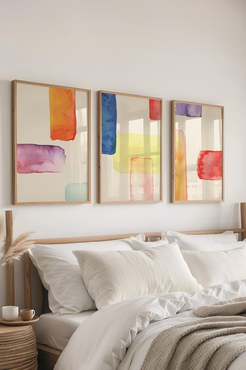 Set de pictură decorativă, Ç-300672, Sticla PVC, Multicolor