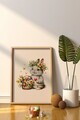 Tablou decorativ, Arteastermodel32-3348, MDF, Multicolor
