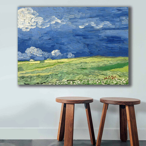 Tablou decorativ, 70100vangogh011, canvas , lemn, multicolor