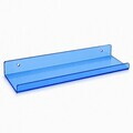 Raft de perete acrilic, Hanah Home, Vivid, 40x10x4 cm, Albastru