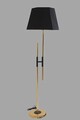 Lampadar, Stala, 846STL3624, Metal, Auriu
