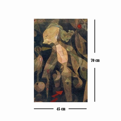 Tablou decorativ, FAMOUSART-080, Canvas, Dimensiune: 45 x 70 cm, Multicolor