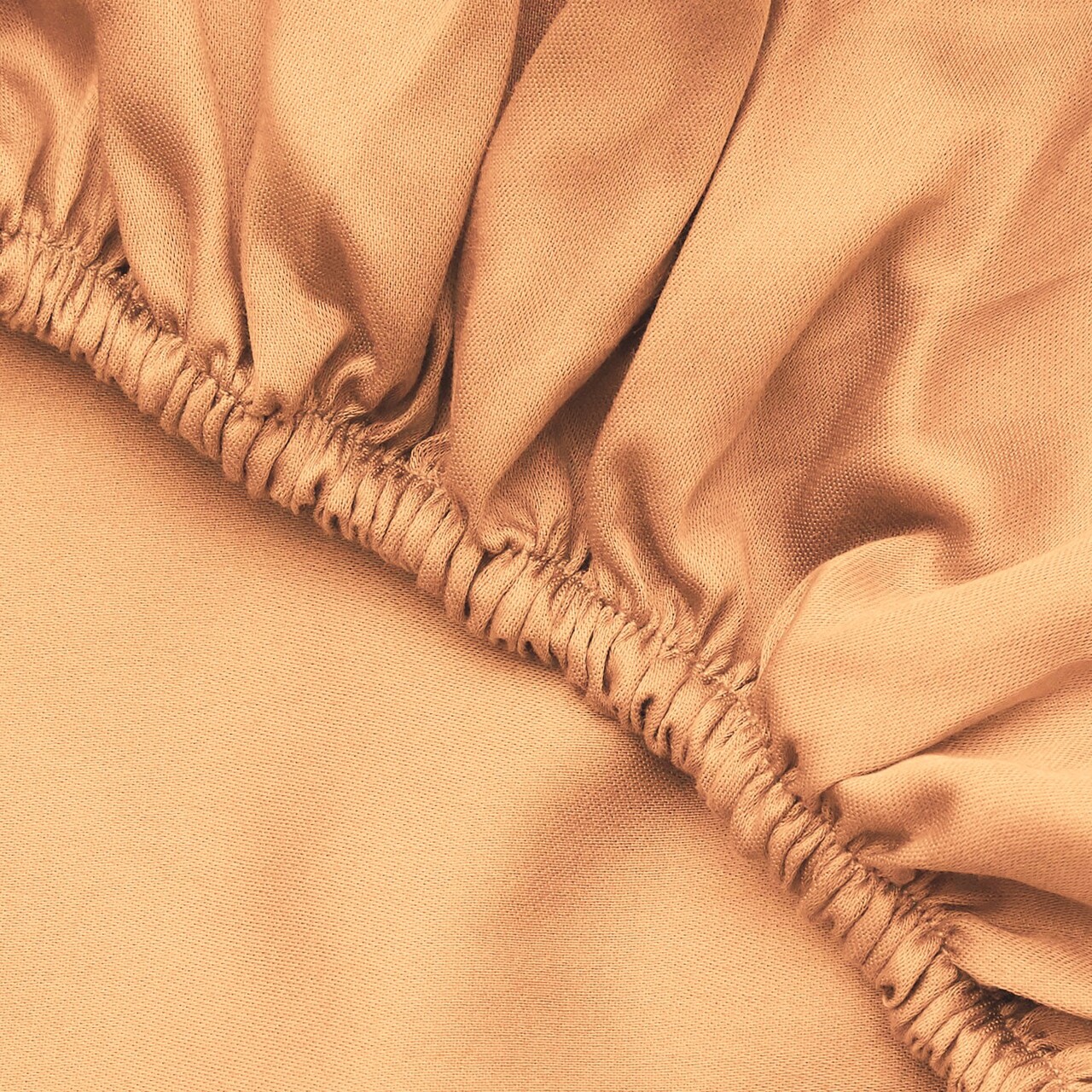 Cearceaf de pat cu elastic Ranforce Queen (DE), L'essentiel Maison, Pale Orange, Portocaliu pal - imagine 4