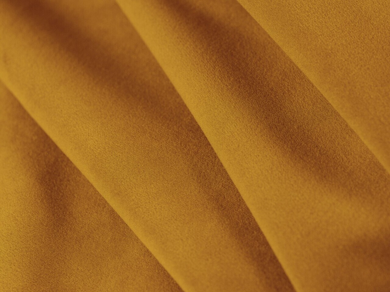 Canapea extensibila 3 locuri, Dreamy, Micadoni Home, 206x95x70 cm, catifea, galben — imaginea 2