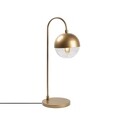 Lampa de masa, Horn - 12201, Fulgor, 18 x 25 x 53 cm, 1 x E14, 40W, auriu