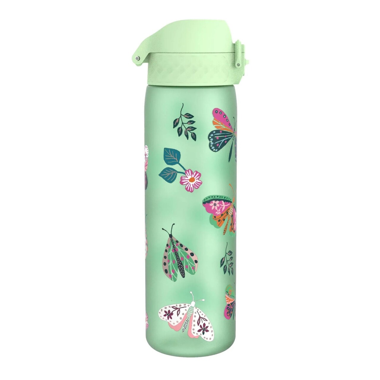 Sticla apa pentru copii Slim, recyclon, 500ml, Wild Butterflies - Ion8 - imagine 4