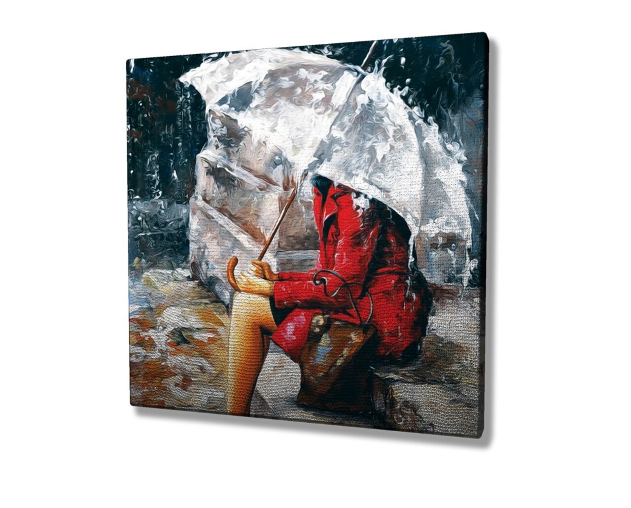 Tablou decorativ, KC136, Dimensiune: 45 x 45 cm, Multicolor - view 3