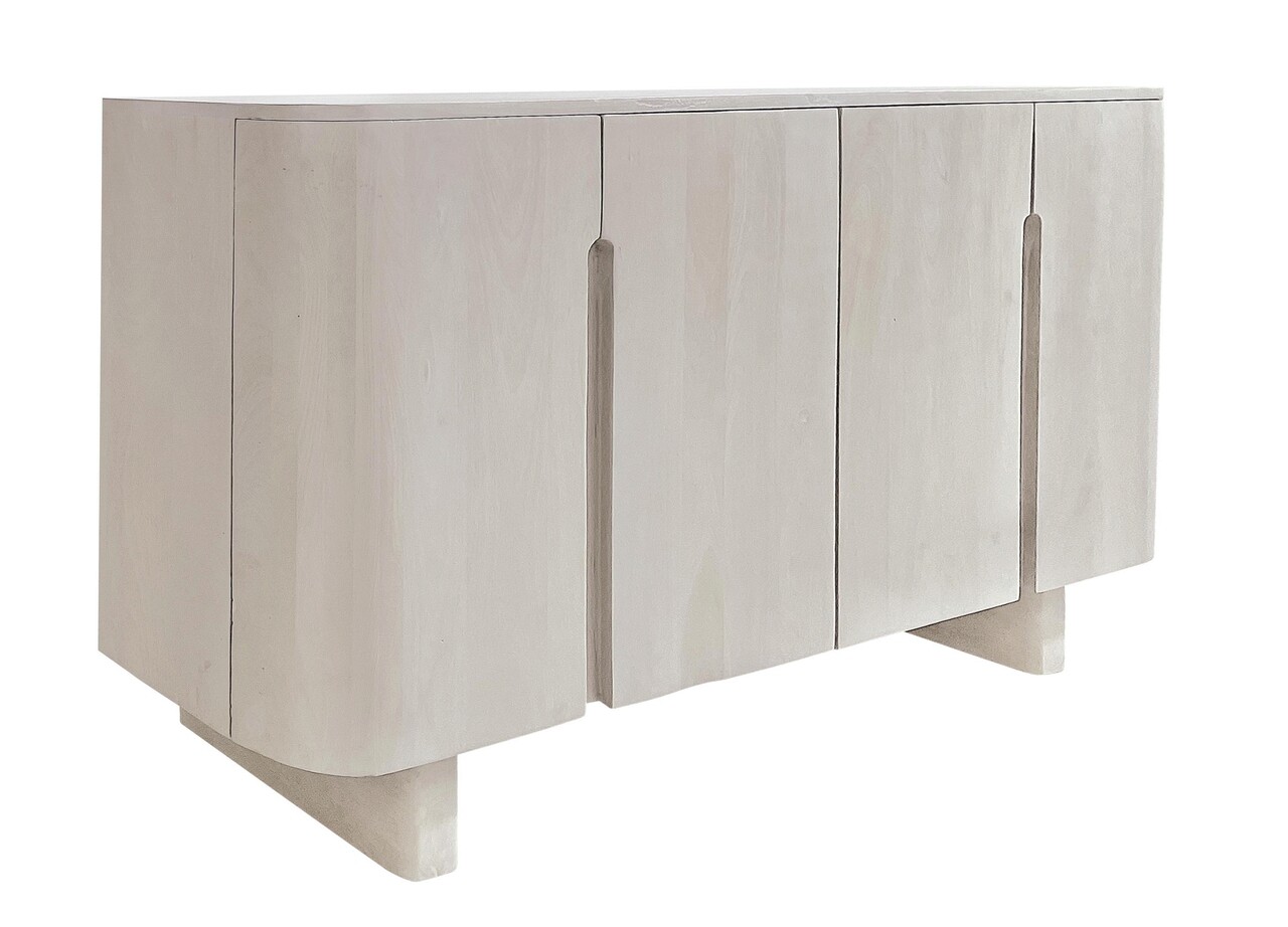 Bufet inferior Serapis, Bizzotto, 150 x 40 x 84 cm, lemn de mango/MDF