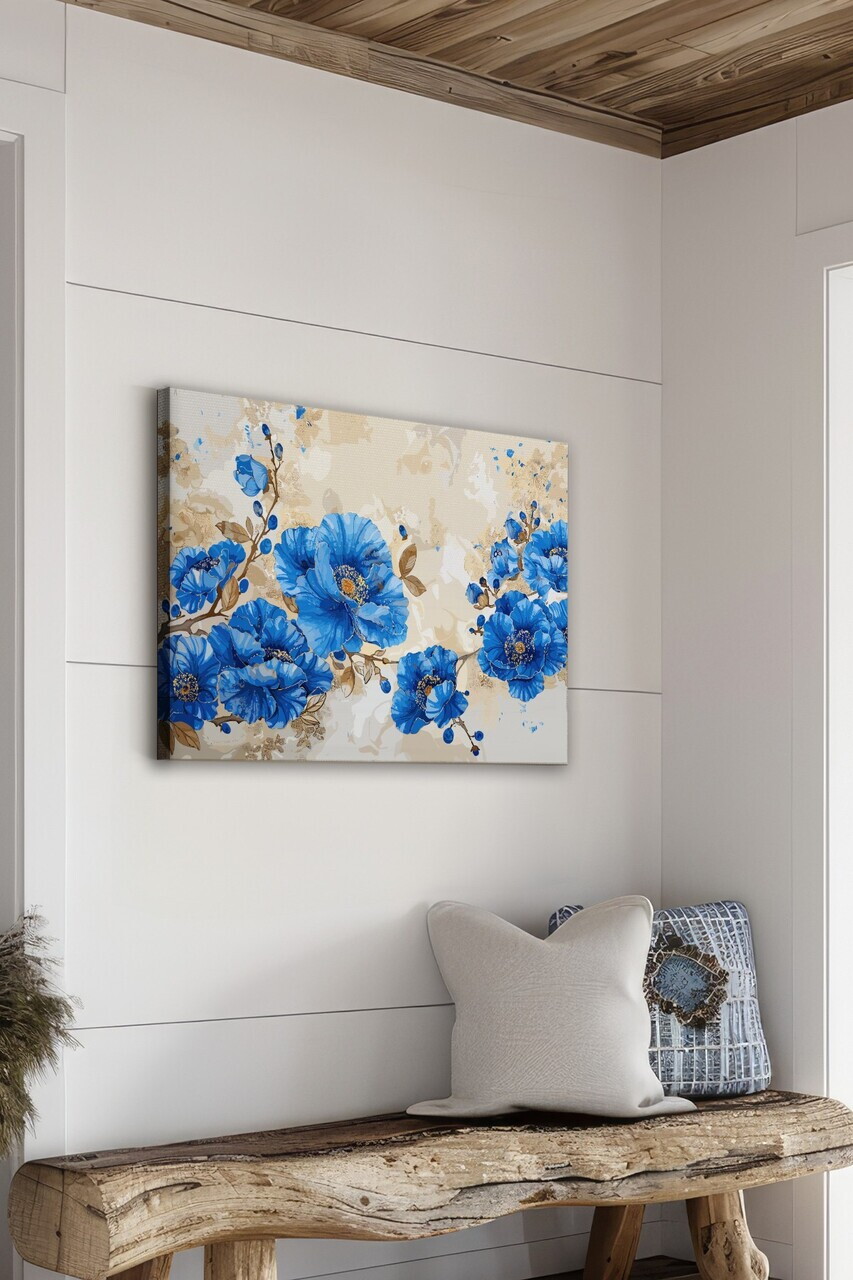 Tablou decorativ, Ersysb039, Canvas, 50 x 70 cm, Multicolor