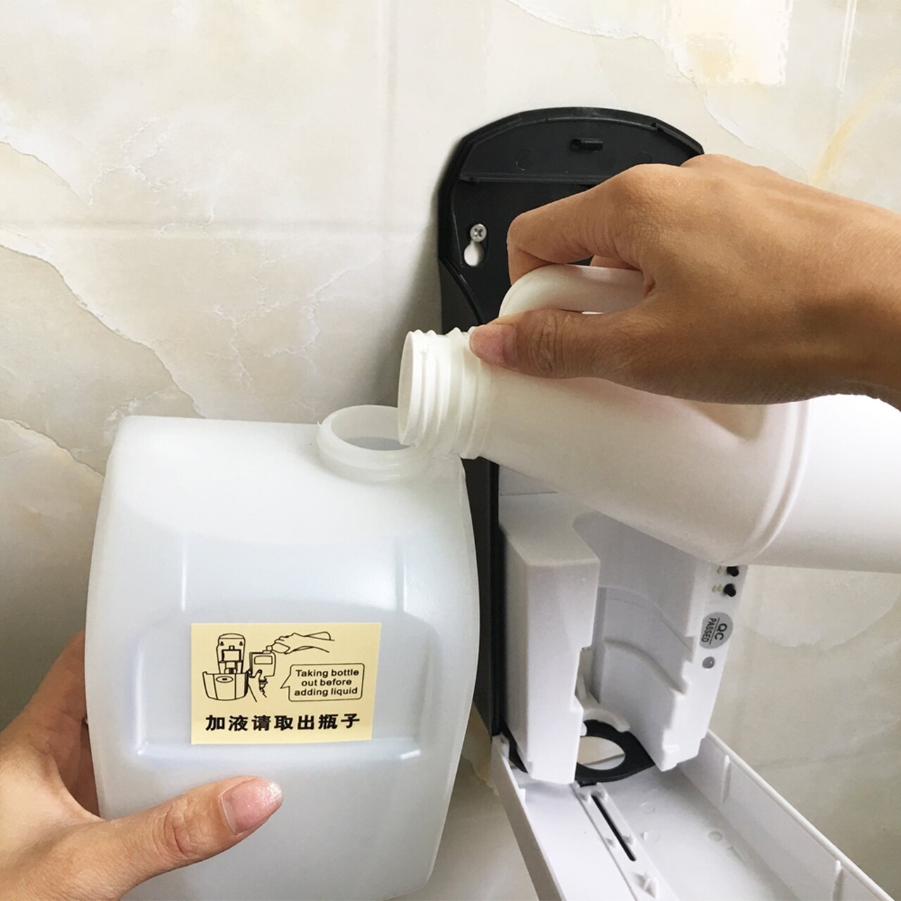 Dozator automat dezinfectant lichid sau gel, 1 L - Zokura - view 6