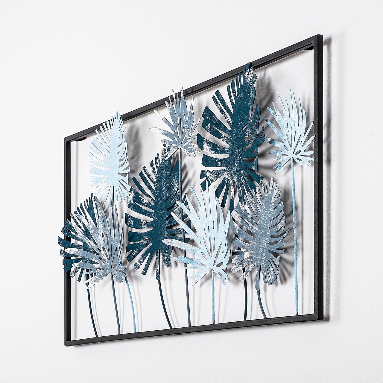 Decoratiune de perete, Yıldız, Metal, Dimensiune: 41 x 81 x 5 cm, Multicolor - 2 | YEO