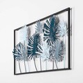 Decoratiune de perete, Yıldız, Metal, Dimensiune: 41 x 81 x 5 cm, Multicolor