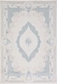 Covor Aspen, Decorino, 80x300 cm, acril, crem/turcoaz