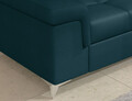 Coltar extensibil stanga 4 locuri ELTAP, ERI-38, Eridano, 275x202x88 cm, lemn/poliester, albastru