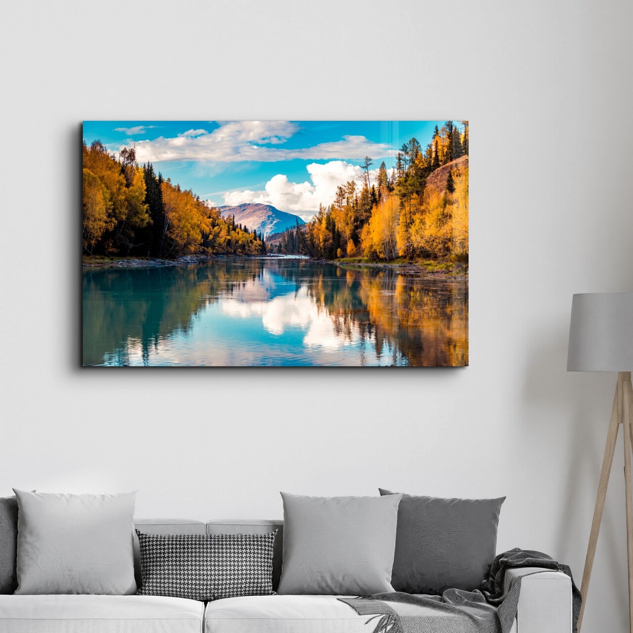 Tablou decorativ, OGLS-1128, Dimensiune: 35 x 55 cm, Multicolor - view 3