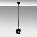 Lustra, Fulgor, 942FLG1307, Metal, Negru