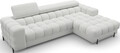 Coltar extensibil dreapta 3 locuri ELTAP, RT-03ROY, Felro, 285x181x93 cm, lemn/poliester, gri deschis