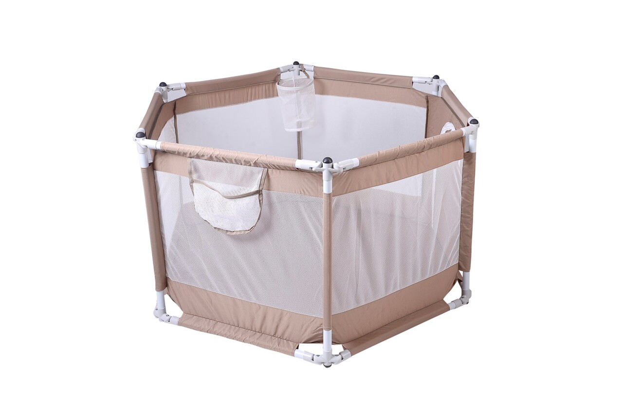 Piscina cu bile, Wallxpert, Ball Pitt, Plastic, Auriu - view 3