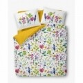 Lenjerie de pat dubla Emotion, Aglika, 4 piese, 200 x 220 cm, 100% bumbac, multicolora