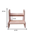 Scaun pentru copii, Bambini, Steps, Maro