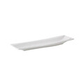 Platou ingust Salsa, Ambition, 25.7x7x2.3 cm, portelan, alb