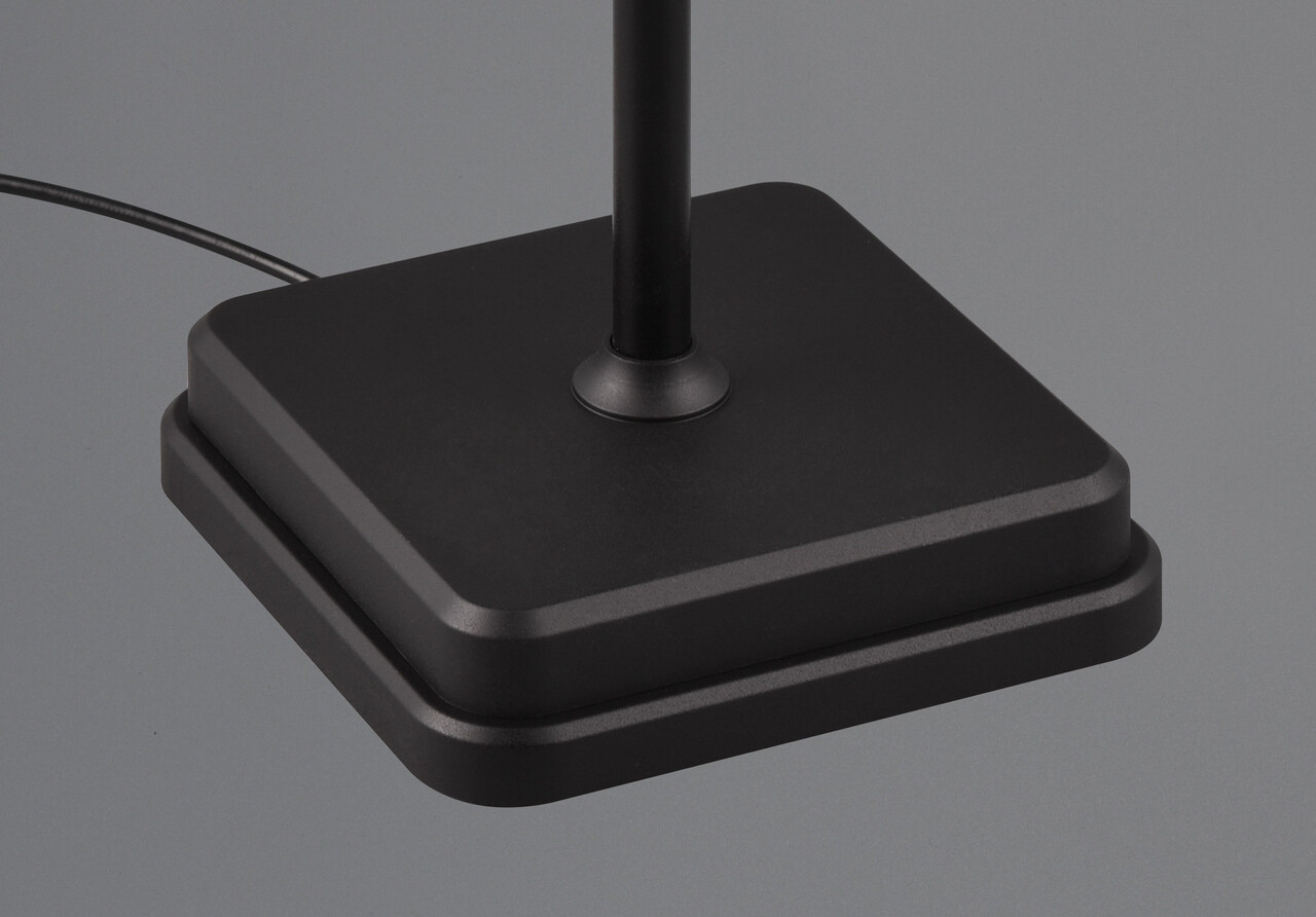 Lampa de masa Fernandez, RL, 12.5x12.5x38 cm, 1.5W, 1x SMD, plastic, negru mat