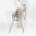 Uscator de rufe, Brabantia, Hangon Metallic, 15 m capacitate de uscare, otel, gri metalizat