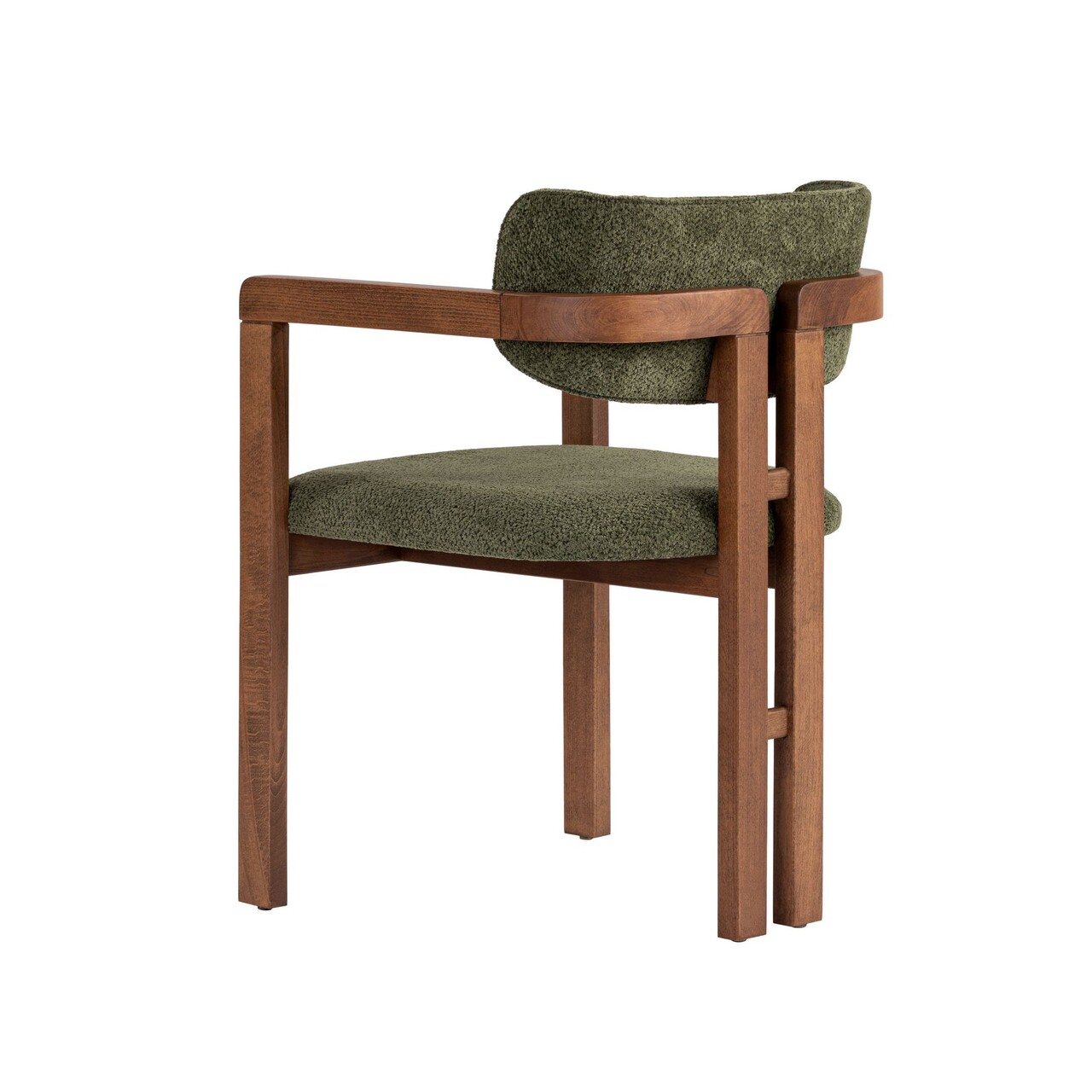 Scaun, Hanah Home, Toscana, 54x76x54 cm, Verde / Nuc - view 4