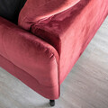 Coltar extensibil dreapta 3 locuri ELTAP, Lore-04, Lorelle, 225x160x105 cm, lemn/poliester, albastru inchis